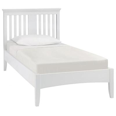 Washington White Single Bed